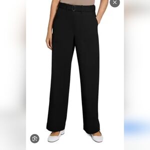 PAIGE Classic Black Wide leg Genesse Denim Pants size 30